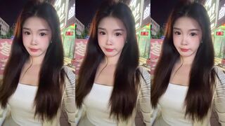 FREE003- 高颜值极品女神和男友性自拍趴在镜子前看着自己被后入