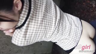 [無碼破解]SUN-039 喝精液的接待員：一個漂亮女孩想隨時隨地喝精液，並進行暴露癖表演。