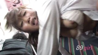 [無碼破解]AP-067 在擁擠的火車上，一個高中女生動彈不得，在她胯部塗抹催情劑，提高她的敏感度，然後用挑逗和拒絕高潮的方式讓她瘋狂！2