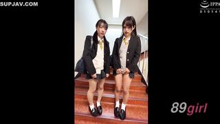 [無碼破解]STSK-042 雙重霸凌 ~S縣N區/強性行為記錄 → 在校醫室覺、威脅強口交、不穿內褲走路、強女同性戀性行為、被動三人強~