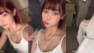 TWAV0893- 短髮妹子 不愧是會跳舞 很會玩