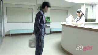 HEZ-920 雖然我住在多人間，但我的陰莖勃起難耐，不著覺，所以一位性感可愛的已婚護士來幫我擠出精液。