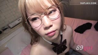 [無碼破解]BAB-070 這個可愛、皮膚白皙、戴眼鏡的女孩的口交和自慰習慣真是太色情了。