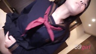 DORI-100 帕科多里第100期：一位純潔無辜、胸部平坦的美女妮娜醬，因為享受到了極大的快感，竟然允許他射在她體內。（福永妮娜）
