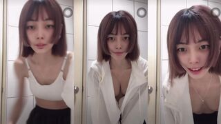 TWAV0967- 短髮骨幹妹子 負A飛機場 露身材