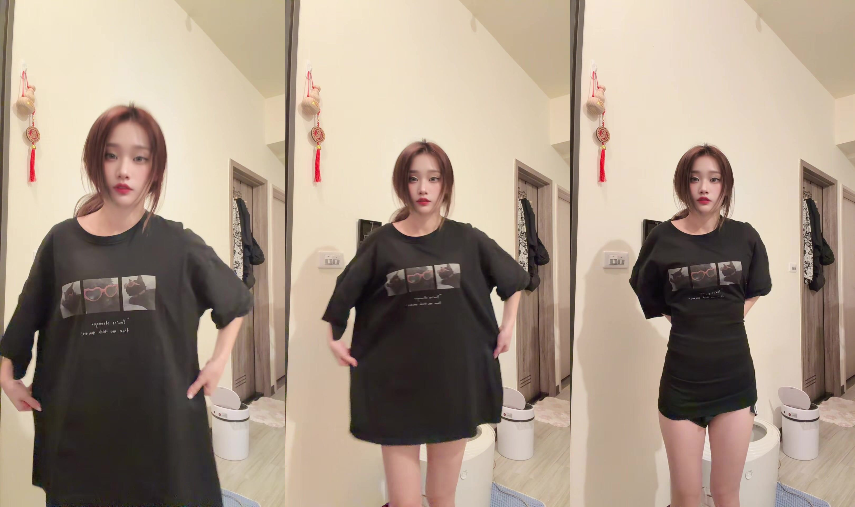 TWAV0983- 抖音公主 直播換衣服 全裸入鏡 body看光光