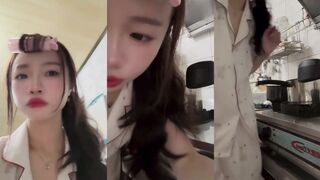 TWAV1001- 抖音小網美 直播走光 小小葡萄乾