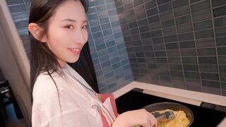 S-Cute 6098 前菜是人妻！在廚房進行的內射性愛 Mina #7-1
