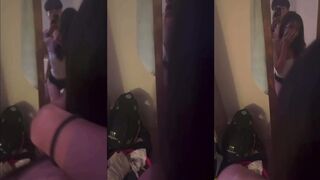 TWAV1089- 哀局騷bo小網紅 嘎嘎頂的吃雞雞阿黑顏 深喉絕對讓你秒射